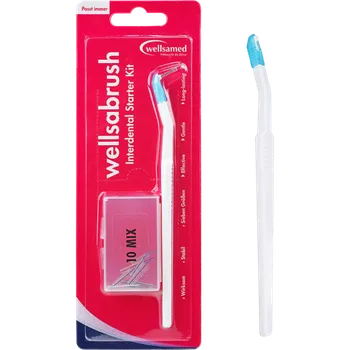 Zubní kartáček Wellsamed Start KIT mezizubní kartáčky, 10ks