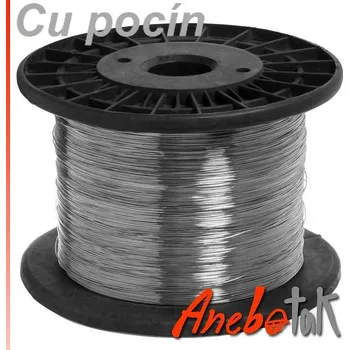 Hobby drát Pocínovaný drát měděný 0,4 mm, cívka 14,74 kg