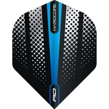 Příslušenství pro šipky Letky Red Dragon HARDCORE RADICAL Blue Flash