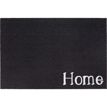 Rohožka Vnitřní čistící vstupní rohož FLOMA Mondial Home - black - 50 x 75 x 0,5 cm