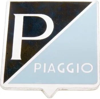 CIF Značka Piaggio 25x31mm k nalepení, Vespa 50, 50S, 50SS (-1968), 90, 90SS, 125 Primavera, Nuova (1966) 36362