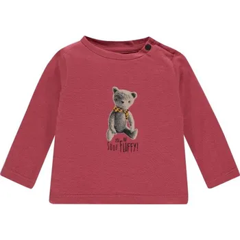 Noppies Longsleeve Cheviot Garnet Rose - 68