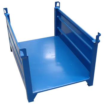 paleta Ohradová paleta otevřená ze dvou stran Červená RAL 3020