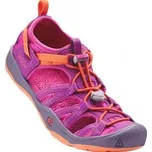 KEEN MOXIE SANDAL Jr purple wine/nasturtium US 4 / EU 36,0 / UK 3 / 22,5 cm; Fialová obuv + DÁREK DLE VÝBĚRU!