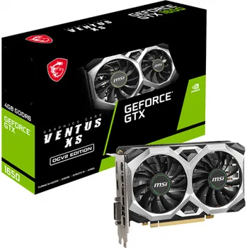 Grafická karta Recenze MSI GeForce GTX 1650 D6 Ventus XS OCV2