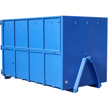 Železářství Kontejner AVIA se sklopnými bočnicemi 6 m3 Tmavě šedá RAL 7005