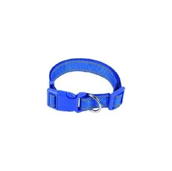 Obojek pro psa Tatrapet Benny obojek na psa Basic 25 mm x 35-50 cm nylon reflexní modrý