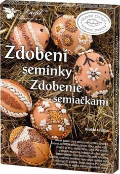 Velikonoční dekorace Anděl Přerov 7725 zdobení semínky sada k dekorování vajec