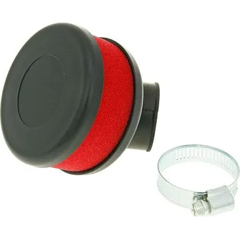 Filtr pro motocykl Vparts Vzduchový filtr Flat Foam červená 28-35mm vyhnutý VC23317