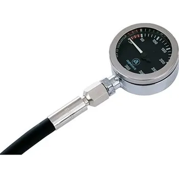 Potápěčský počítač Manometr TECH s hadicí, Apeks HP hadice 0,18 m