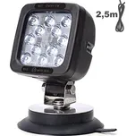 LED Pracovní světlo na magnet 12LED WAŚ, 12V-24V- univerzální