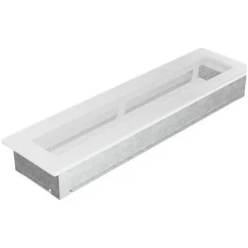 Krbová obestavba Krbová mřížka 11x42 bílá