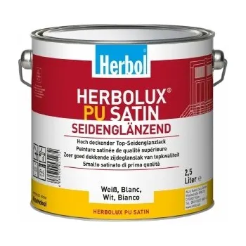 barva a nátěr na dřevo Herbol Herbolux PU Satin bílý 0,75 L