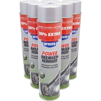 Motokosmetika Odmašťovací sprej / čistič brzd Presto 6x600ml 33605-6