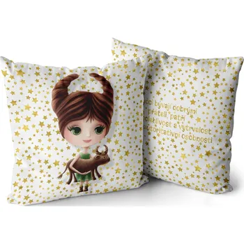 Dekorativní polštářek Polštář Znamení pro děti – Býk (21.4. - 21.5.) (Velikost: 40 x 40 cm)