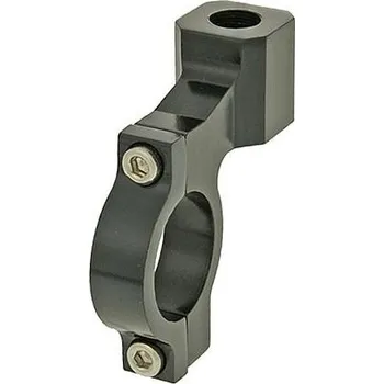 Zrcátko pro motocykl Vparts Objímka pro zrcátko CNC 22mm / M10 pravý závit - černá VC18774