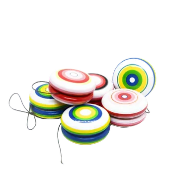 Dřevěná hračka Jo-Jo Fialová