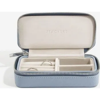 Šperkovnice Cestovní šperkovnice Stackers Dusky Blue Medium Travel | modrošedá 75342