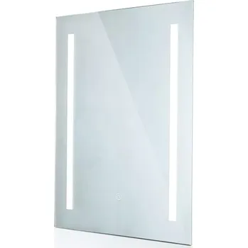 Zrcadlo V-TAC Koupelnové zrcadlo s LED osvětlením, 50 x 39 cm, 17 W, IP44