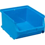Plastový zásobník s viditelným obsahem, 160 x 137 x 82 mm, barva modrá, bal. 20 ks