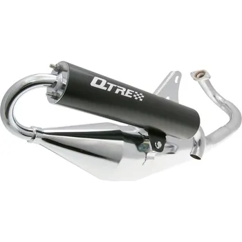 Výfuk pro motocykl Výfuk Tecnigas Q-Tre chrome, Piaggio 26270