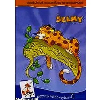 omalovánky Šelmy - Omalovánky se samolepkami