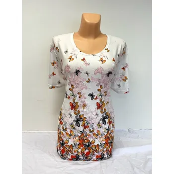 Dámská tunika Halenka MOTY, Barva Jako na obrázku, Velikost XL 44, Materiál 96% Viskoza 4% Lycra