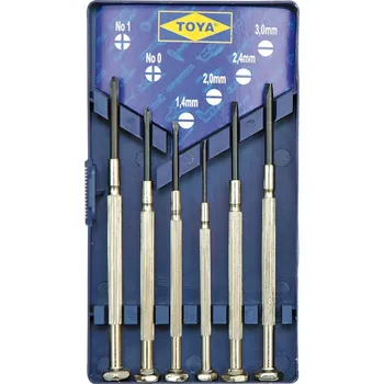 Šroubovák Sada šroubováků hodinářských 6 ks Vorel TO-64310