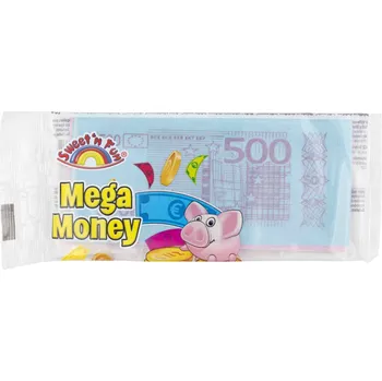 Jedlá dekorace na dort Jedlý papír malý 10 g MEGA MONEY (10 ks v balíčku) (Jedlý papír / CZK)