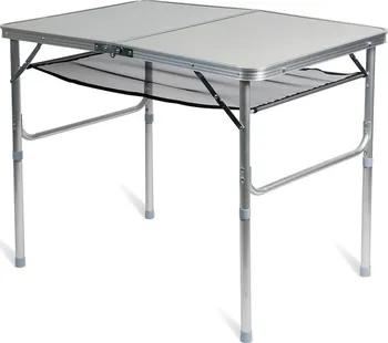 kempingový stůl Garden King Kempingový skládací stolek s odkládací síťkou 90 x 72 x 60 cm