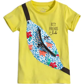 Dívčí tričko LEMON BERET FRIENDS CLUB žluté Velikost: 92-98