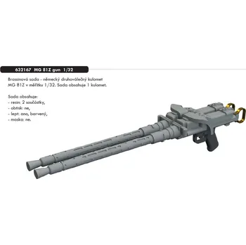 Volný čas BRASSIN 1/32 MG 81Z gun