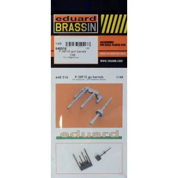 Plastikový model BRASSIN 1/48 P-38F/G gun barrels (TAM)