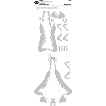 Plastikový model 1/72 Mask SU-57 DIGITAL CAMOUFLAGE (ZVEZDA 7319)