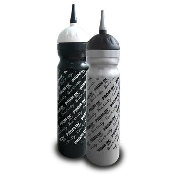 Láhev PROM-IN Sportovní láhev s hubicí 1000 ml černá