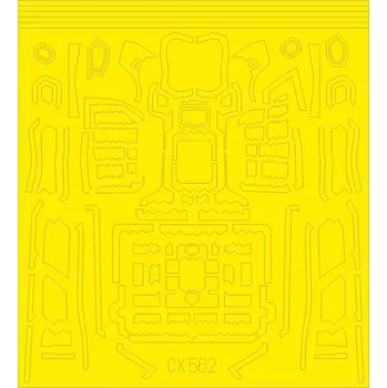 Plastikový model Mask 1/72 F-35B surface panels (ITA)