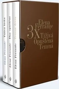 Tíživá láska, Dny opuštění, Temná dcera - Elena Ferrante (2021, brožovaná, box 1-3)