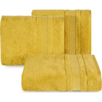Ručník Ručník RONDA BAMBOO 50x90 cm, mustard/hořčicová, Mybesthome