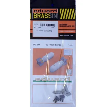 Plastikový model BRASSIN 1/72 US 1000lb bombs