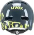 Cyklistická přilba UVEX Kid 3 Dirtbike Grey/Lime 51-55