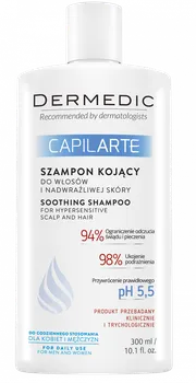 Šampon Dermedic Capilarte zklidňující šampon pro citlivou pokožku hlavy 300 ml