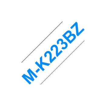 Pásek do tiskárny Páska Brother MK-223BZ (Modrá/průsvitná)