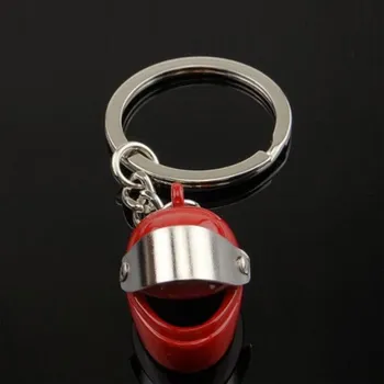 B-TOP Přívěsek na klíče ve tvaru HELMA Druh barvy: Červená