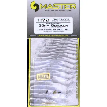 Plastikový model 1/72 20mm Oerlikon gun barrels (2 pcs.)