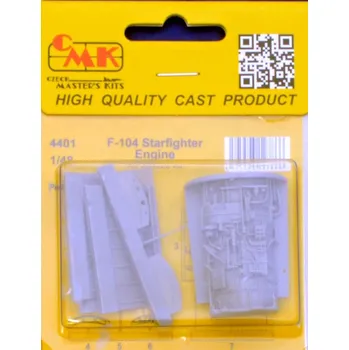 Plastikový model 1/48 F-104 Starfighter Engine (KINETIC)