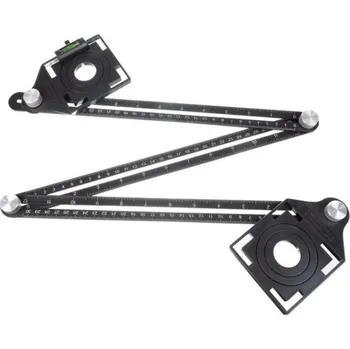 Řezací pravítko ISO Stavební pravítko 3 x 300 mm