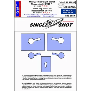 Plastikový model 1/48 Mask Bf 109 F-1,2,4 (HAS)