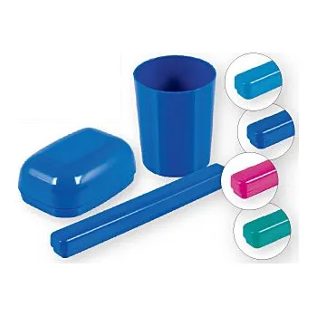 Mýdlo TOP CHOICE toaletní set kartáček, mýdlo, kelímek 42058