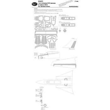Plastikový model 1/72 Mask F-14A VF-143 Pukin Dogs EXPERT (ACAD)