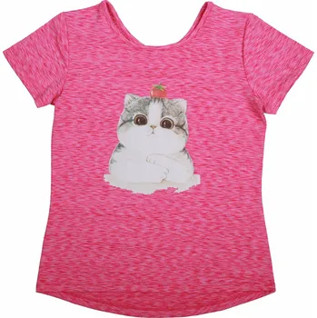 Dívčí tričko Dívčí tričko - Wolf S2016, vel.98-128 Barva: Růžová, Velikost: 110